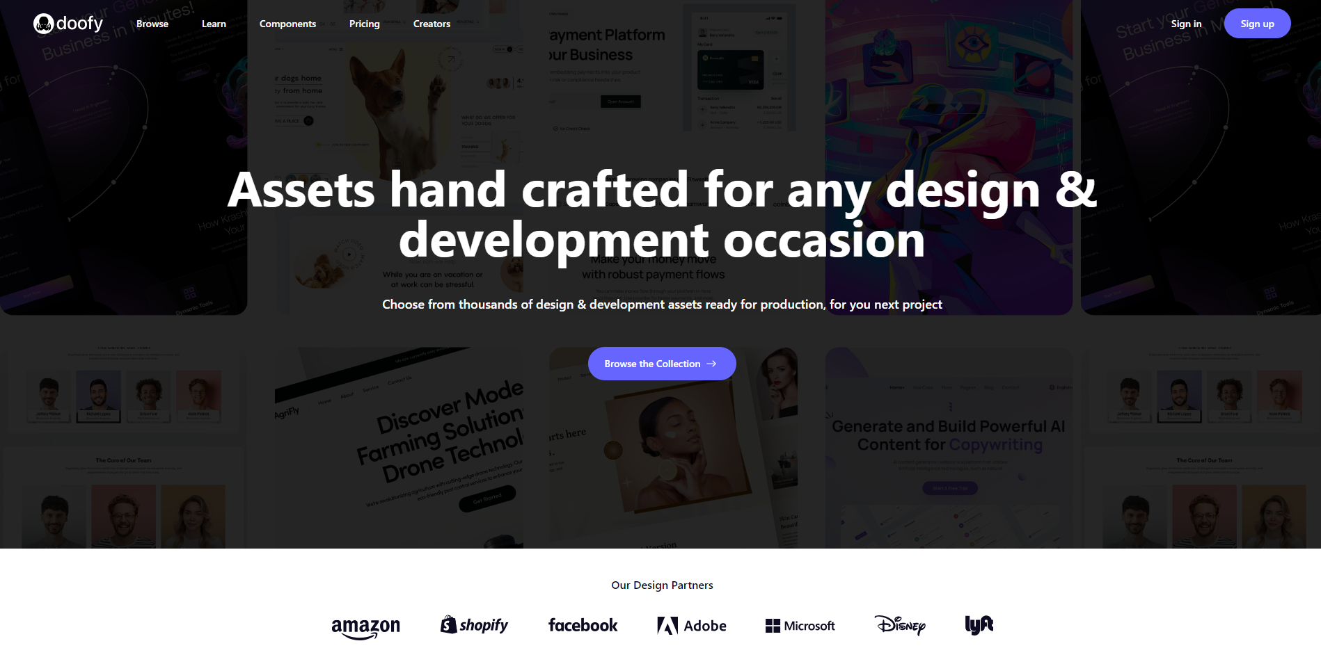 Doofy website (archived snapshot)